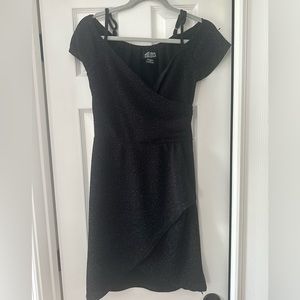 Small black dress with sparkles